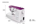 Máquina De Coser Portátil Gadnic 36 Puntadas Automática Pedal y Luz