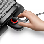 Parrilla Grill electrico ATMA PG4731P 5 Niveles Temperatura Antiadherente