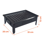 Brasero De Mesa Enlozado