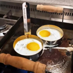 Combo Hamburguesa Parrilla Smasher Espatula Molde Huevo