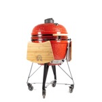 Kamado Omega Xxl 25 Parrilla Ahumador Movil Asador Roja