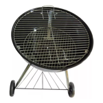 Parrilla Zero ZEFO53 Grill Con Ruedas Tipo Chulengo Portátil