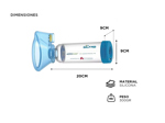 Aerocámara Con Máscara Pediátrica Silfab