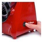 "Rallador Eléctrico Liliana ASM100: Potencia y Precisión con 4 Cuchillas y 250W"