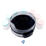 Yogurtera Smart-Tek YM750 Digital 7 Recipientes de Vidrio Capacidad Total 1.2 L