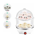 Huevera Doble Electrica Hervidor Huevos 220V Vaporera