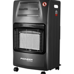 Estufa Garrafera Pioneer Ruedas Para Fácil Traslado Encendido Eléctrico 3612 Cal