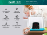 Esterilizador de Biberones Gadnic Con Calentador Rápido