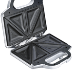 Sandwichera Electrica Moulinex Sm154180 700W Silver Antiadherente