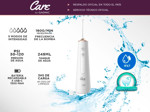 Irrigador Bucal Eléctrico XB8 Gadnic Con 6 Puntas Intercambiables Blanqueador
