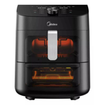 Freidora De Aire Digital Midea AF-D211BAR1 11Lts 1550w Negro 