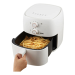 Freidora de Aire Manual Atma FR60MAWP 6.5 lts 1300w 80°c y 200°c.Blanca