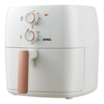 Freidora de Aire Manual Atma FR60MAWP 6.5 lts 1300w 80°c y 200°c.Blanca