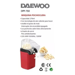 Pochoclera Daewoo Dpp-750 Aire Caliente 1200w