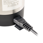 Termo Electrico De 1 Litro Kanji Plata c/Bombilla Dos en Uno
