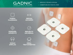 Repuestos Electrodos Gadnic Parches Cuadrados 4x4 cm Sin Cable