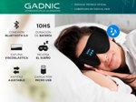 Kit x2 Antifaces Gadnic para Dormir con Bluetooth
