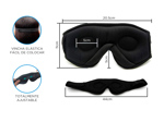 Kit x2 Antifaces Gadnic para Dormir con Bluetooth
