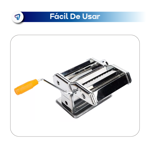 Maquina Fabrica para Hacer Pastas Amasa Fideos Acero Inoxidable Waggs