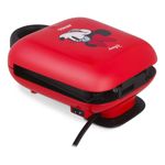 Waflera Y Sandwichera Minnie Mouse ATMA Disney WS027DRP Antiadherente Roja