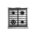 COCINA MORELLI ZAFIRA 600 - VISOR ACINOX REJAS VITRIF ENC ELECT V TEMPLADO (18022)
