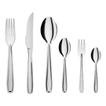 JUEGO DE CUBIERTOS BRINOX DE ACERO INOXIDABLE DE 36 PIEZAS LINEA MILANO (5123148)