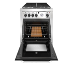 COCINA MORELLI VINTAGE CLASSC 600 - 85CM INOX REJ FUNDICION ENC ELEC LUZ (18097VN)