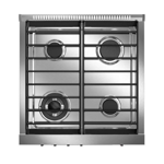 COCINA MORELLI VINTAGE CLASSC 600 - 85CM INOX REJ FUNDICION ENC ELEC LUZ (18097VN)