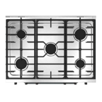 COCINA SAHO KUMA 820- VISOR 82CM 5 HORNALLAS INOX (18069)