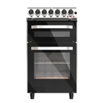 COCINA MORELLI DOPPIA 510 - 51CM DOBLE HORNO ELECTRICOTRADICIONAL ACINOX PTA VIDRIO REJFUND