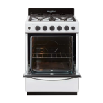 Cocina Multigas Whirlpool WFB57DIDNA Blanca