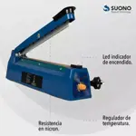 Selladora De Bolsas Suono 30 Cm Acc0100 Cortadora