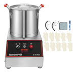 Vevor Procesador De Alimentos 16qt 1400w Acero Inoxidable