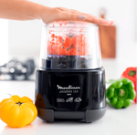 Picadora Moulinex 123 750w 1 Velocidad 300 Ml 220v Negra
