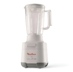 Picadora 123 + licuadora 1 litro 750w Moulinex color blanco