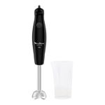 Licuadora de Mano Turbomix Inox Negra Moulinex DD1218AR