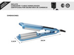 Buclera Profesional Gadnic Rizadora Control de Temperatura Iones de Ceramica