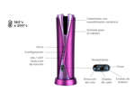 Rizador de Pelo Automático Lescolton FM-003 Buclera Inalámbrica