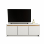 Rack Tv Mesa Cerrado Mueble Para Smart Tv Melamina Ceo 1151
