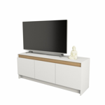Rack Tv Mesa Cerrado Mueble Para Smart Tv Melamina Ceo 1151