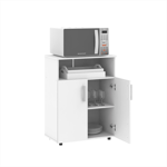 Rack Dielfe Porta Microondas-Alacena Bajo AXM060 Doble Puerta