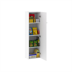 Despensero De 1 Puerta Con 4 Estantes Dielfe D050
