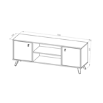Rack para Tv Nordico Escandinavo Dielfe RE140