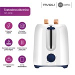 Tostadora Eléctrica Tivoli 700w 6 Niveles - Doble Ranura