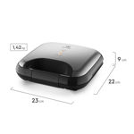 Sandwichera Electrolux Efficient Acero Inoxidable ESG20