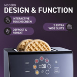 Tostadora Inteligente Inspirex Con Pantalla Táctil Y 2 Reban