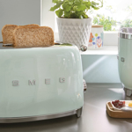 Tostadora Smeg Retro De 2 Rebanadas En Verde Pastel