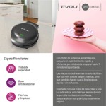 Fabrica De Mini Donuts Tivoli 750w - Placas Antiadherentes