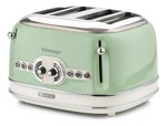 Tostadora Ariete 4 Panes Vintage 156 Verde 1600 W