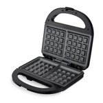 Waflera Electrica Crunchywaf Liliana Aw931 Negro Color Negro Color Negro y Gris